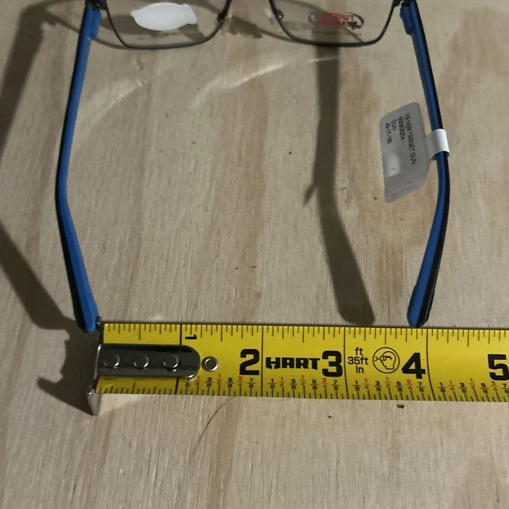 Nerf Twisting Temples Target  Grey/Blue Kids Eyeglass Frames 49-17-135 NWT